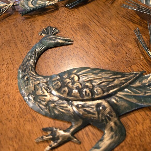 Vintage Peacock Wallhangings - Picture 4 of 10